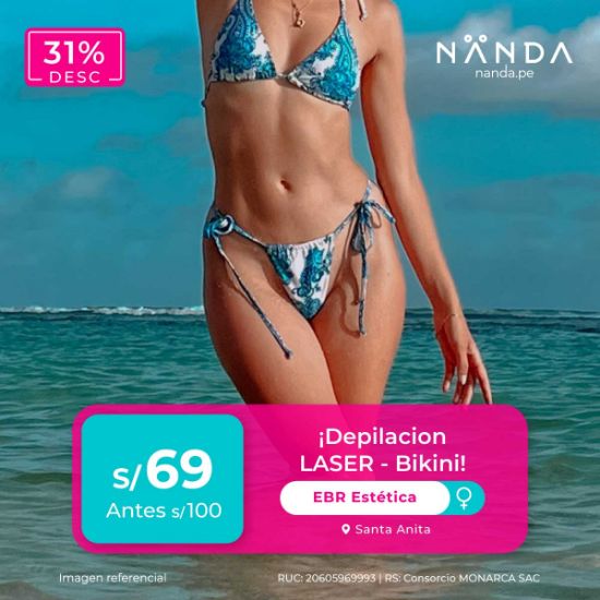 ¡Depilación LASER - Bikini! 😍 - EBR Estética (SANTA ANITA)