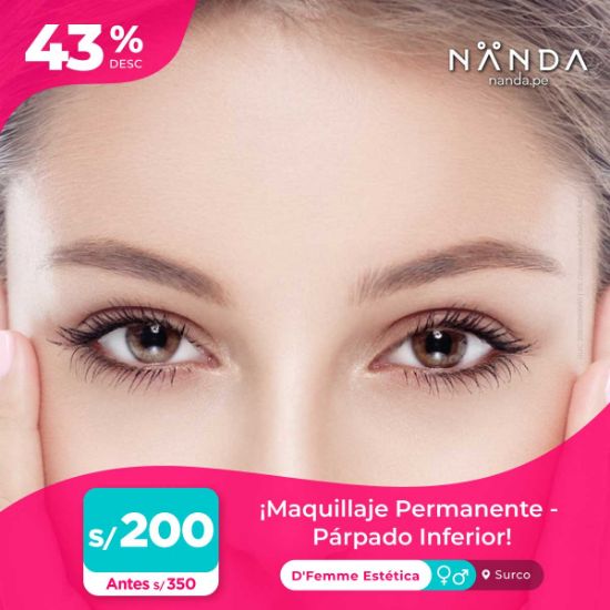 ¡Maquillaje Permanente - Párpado Inferior! 😍 - D'Femme Estética (SURCO)