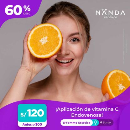 ¡Aplicación de Vitamina C endovenosa! 😍 - D'Femme Estética (SURCO)