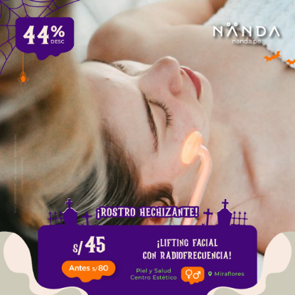 ¡Lifting facial con Radiofrecuencia! 😍 - Piel y Salud Centro Estético (MIRAFLORES)