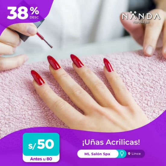 ¡Uñas Acrílicas! 😍 - ML Salón Spa (LINCE)