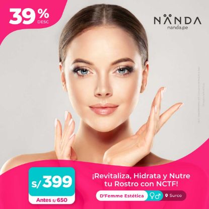 ¡Revitaliza, Hidrata y Nutre tu Rostro con NCTF! 😍 - D'Femme Estética (SURCO)