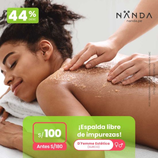 ¡Espalda libre de impurezas! 😍 - D'Femme Estética (SURCO)