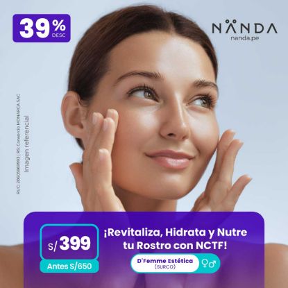 ¡Revitaliza, Hidrata y Nutre tu Rostro con NCTF! 😍 - D'Femme Estética (SURCO)