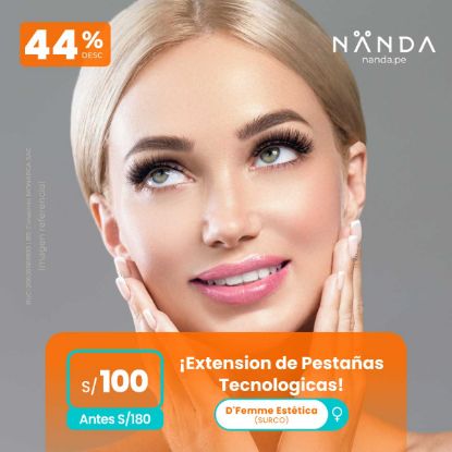 ¡Extensión de Pestañas Tecnológicas! 😍 - D'Femme Estética (SURCO)