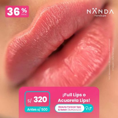 ¡Full Lips o Acuarela Lips! 😍 - Beauty Forever Spa & Salon (SURQUILLO)