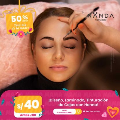 ¡Diseño, Laminado, Trituración de Cejas con Henna! 😍 - Mimi Canelones PMU (SANTA ANITA)