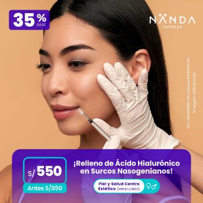 ¡Relleno de Ácido Hialurónico en Surcos Nasogenianos! 😍 - Piel y Salud Centro Estético (MIRAFLORES)