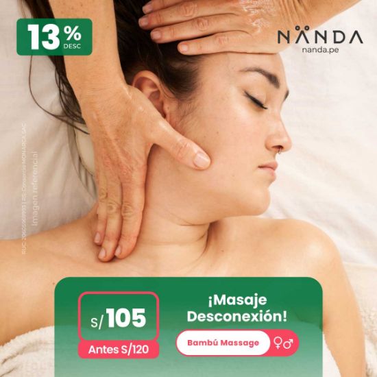 ¡Masaje Desconexión! 😍 - Bambú Massage