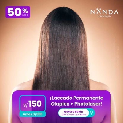 ¡Laceado Permanente Olaplex + Photolaser! 😍 - Ankara Salón (SAN MARTIN DE PORRES)