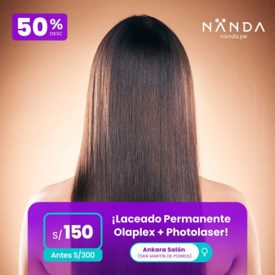 ¡Laceado Permanente Olaplex + Photolaser! 😍 - Ankara Salón (SAN MARTIN DE PORRES)
