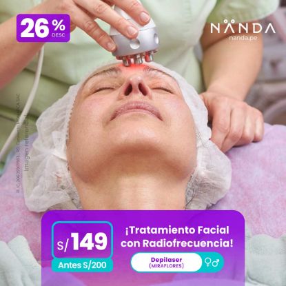 ¡Tratamiento Facial con Radiofrecuencia! 😍 - Depilaser (MIRAFLORES)