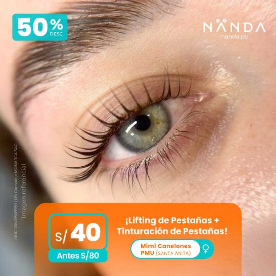 ¡Lifting de Pestañas + Trituración de Pestañas! 😍 - Mimi Canelones PMU (SANTA ANITA) 