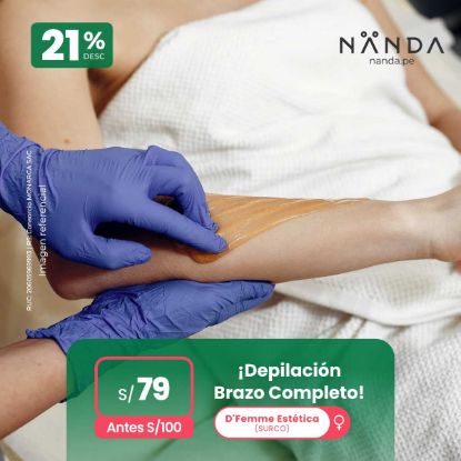 ¡Depilación Brazo Completo! 😍 - D'Femme Estética (SURCO)