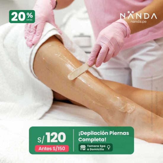 ¡Depilación Piernas Completa! 😍 - Tamara Spa (a Domicilio)