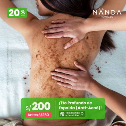 ¡Tto Profundo de Espalda (Anti-Acné)! 😍 - Tamara Spa (a Domicilio)