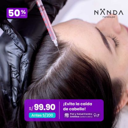 ¡Evita la caída de cabello! 😍 - Piel y Salud Centro Estético (MIRAFLORES)