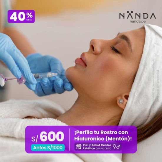 Perfila tu Rostro con Hialuronico (Mentón) 😍 - Piel y Salud Centro Estético (MIRAFLORES)