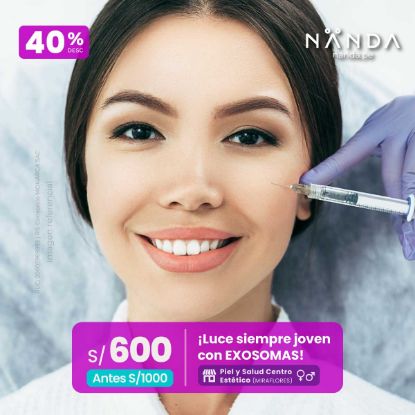 ¡Luce siempre joven con EXOSOMAS! 😍 - Piel y Salud Centro Estético (MIRAFLORES)