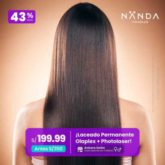 ¡Laceado Permanente Olaplex + Photolaser! 😍 - Ankara Salón (SAN MARTIN DE PORRES)