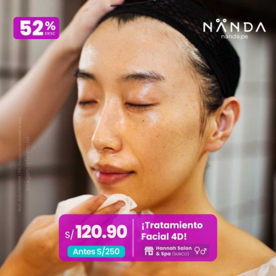 ¡Tratamiento Facial 4D! 😍 - Hannah Salón & Spa (SURCO)