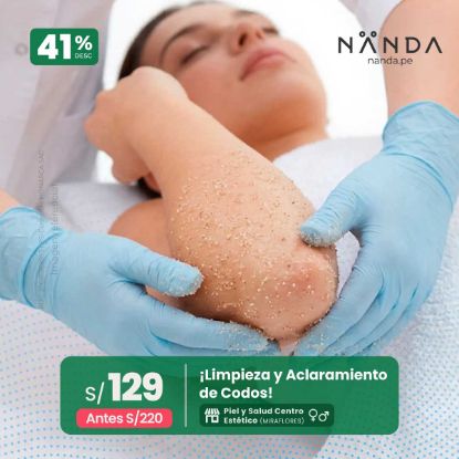 ¡Limpieza y Aclaramiento de Codos! 😍 - Piel y Salud Centro Estético (MIRAFLORES)