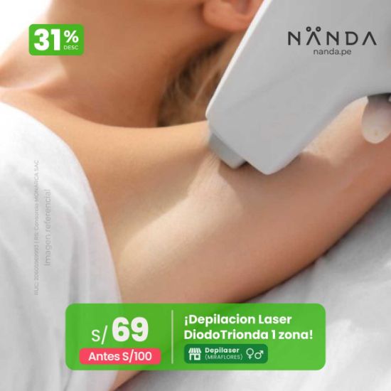 ¡Depilación Laser DiodoTrionda 1 zona! 😍 - Depilaser (MIRAFLORES)